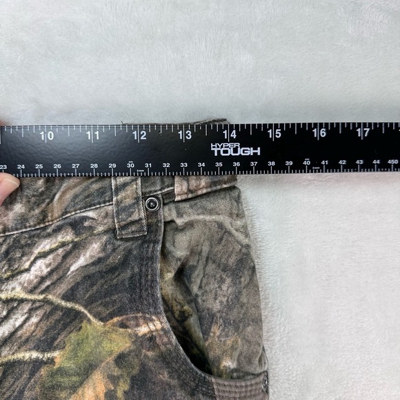 MAGELLAN Women’s Petite Camo Print Outdoor Hunting Fishing Cargo Pants Sz 27-28” - Picture 8 of 14